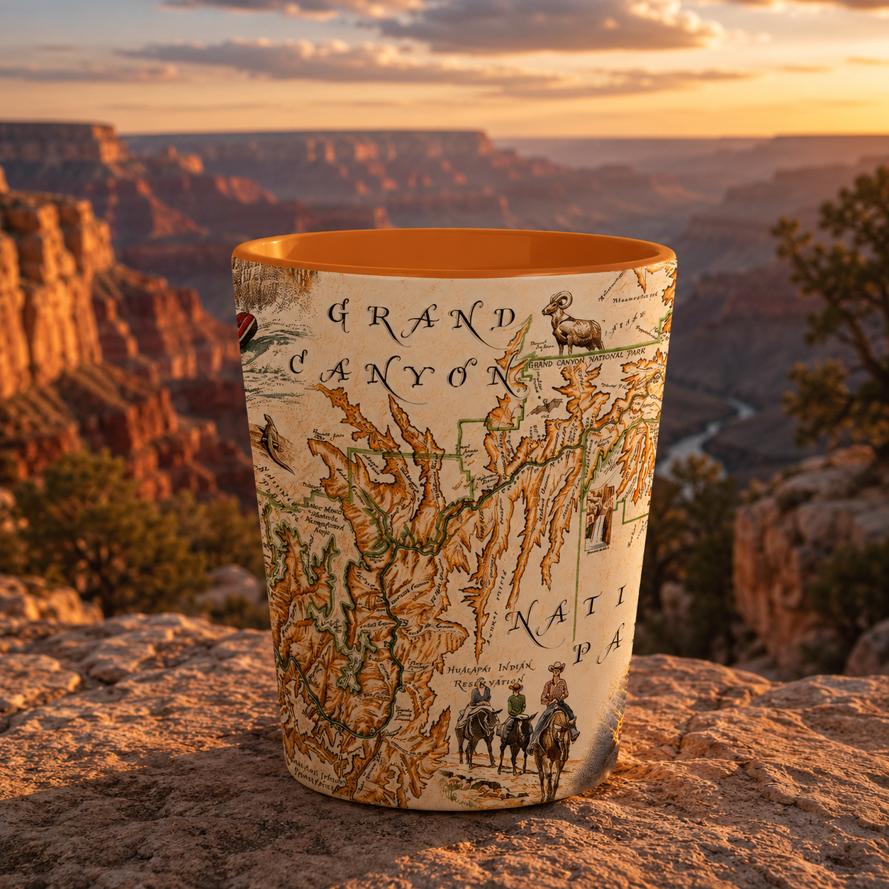 verre à shot Grand Canyon