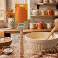 Spatule silicone orange motif Citrouilles