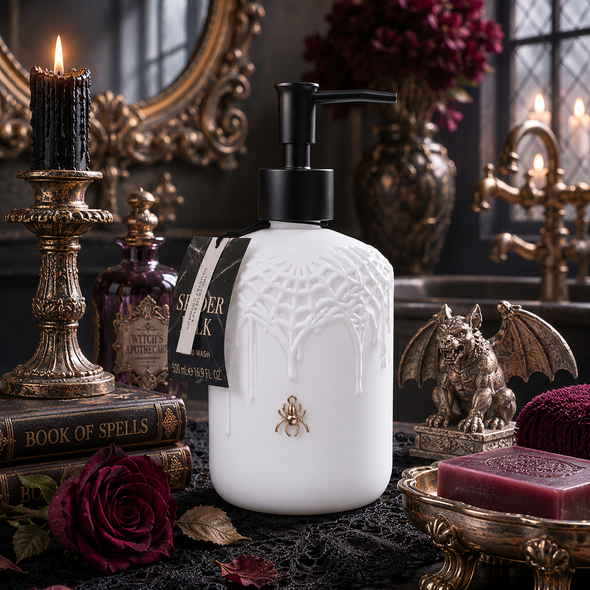 Savon main liquide "Spider Silk"