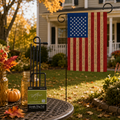 Support drapeau pour jardin