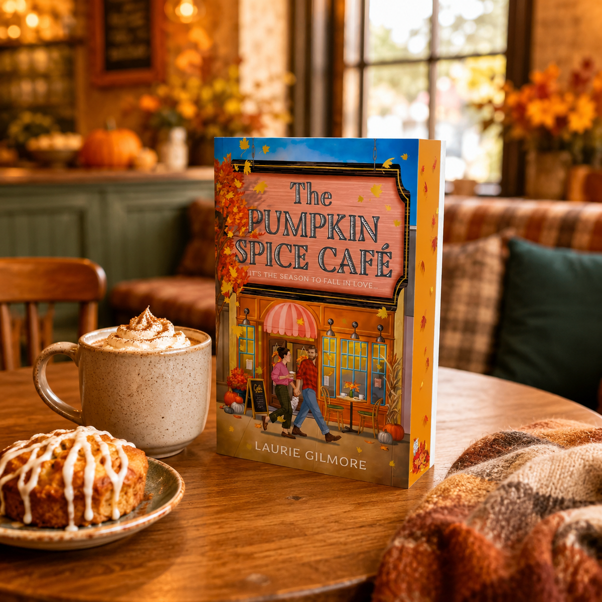 "The Pumpkin Spice Café" - Laurie Gilmore - Edition anglaise reliée