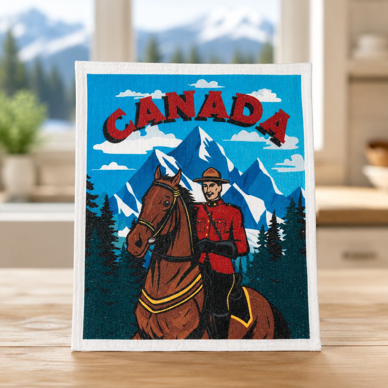 Torchon Suédois "Canada Mountie"