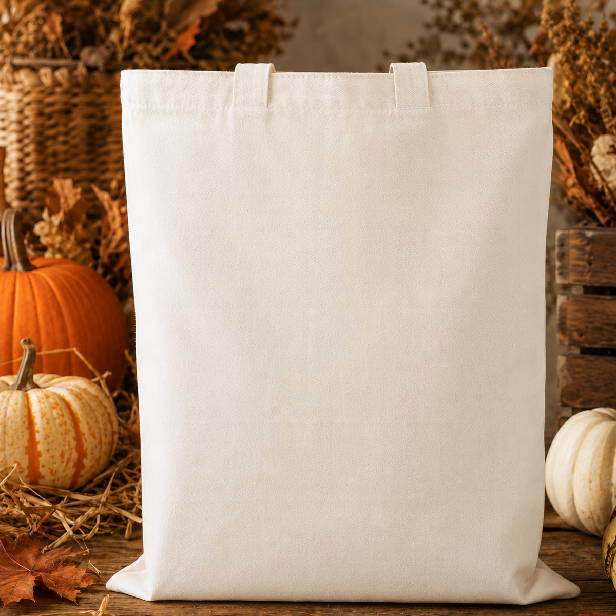 Tote Bag "Autumn & Pumpkin"
