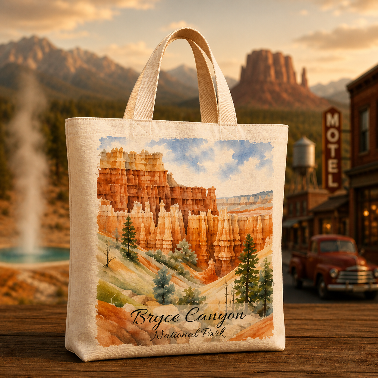 Tote bag Collection "Parc National" (Modèle au choix)