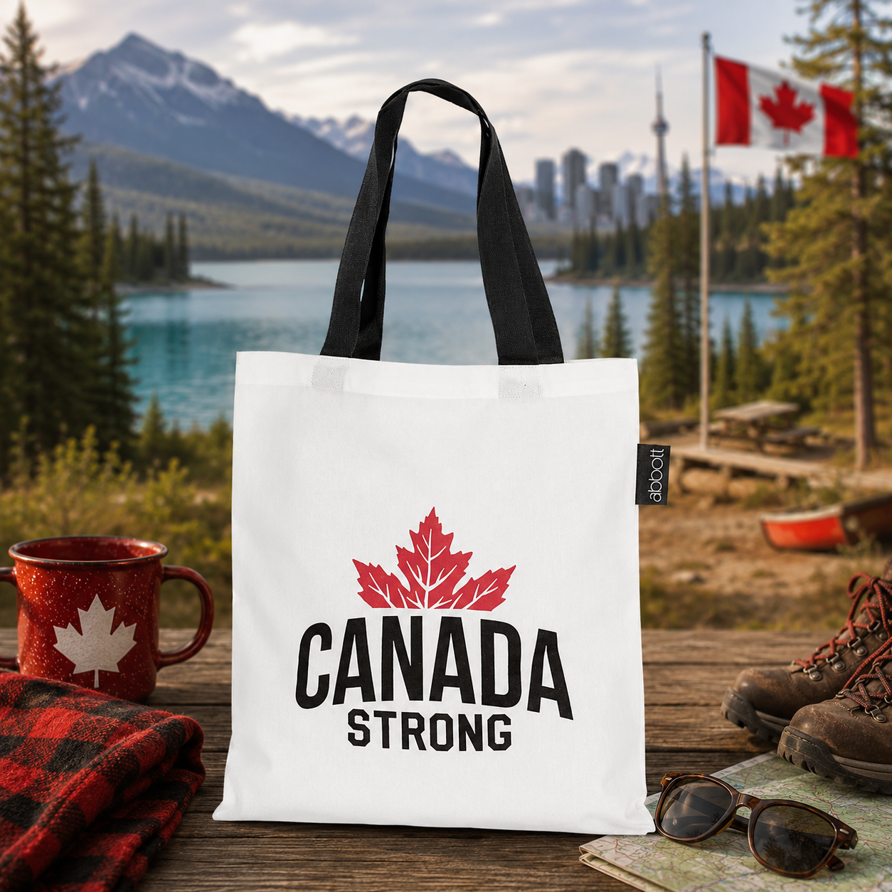 Tote bag "Canada" (Modèle au choix)