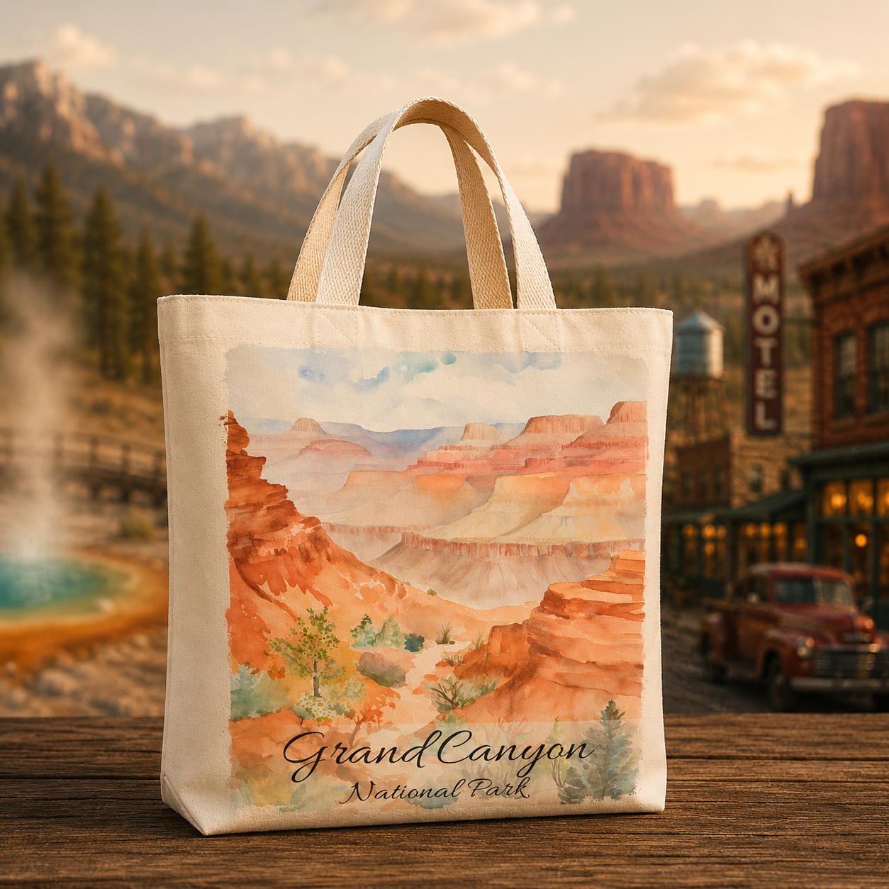 Tote bag Collection "Parc National" (Modèle au choix)