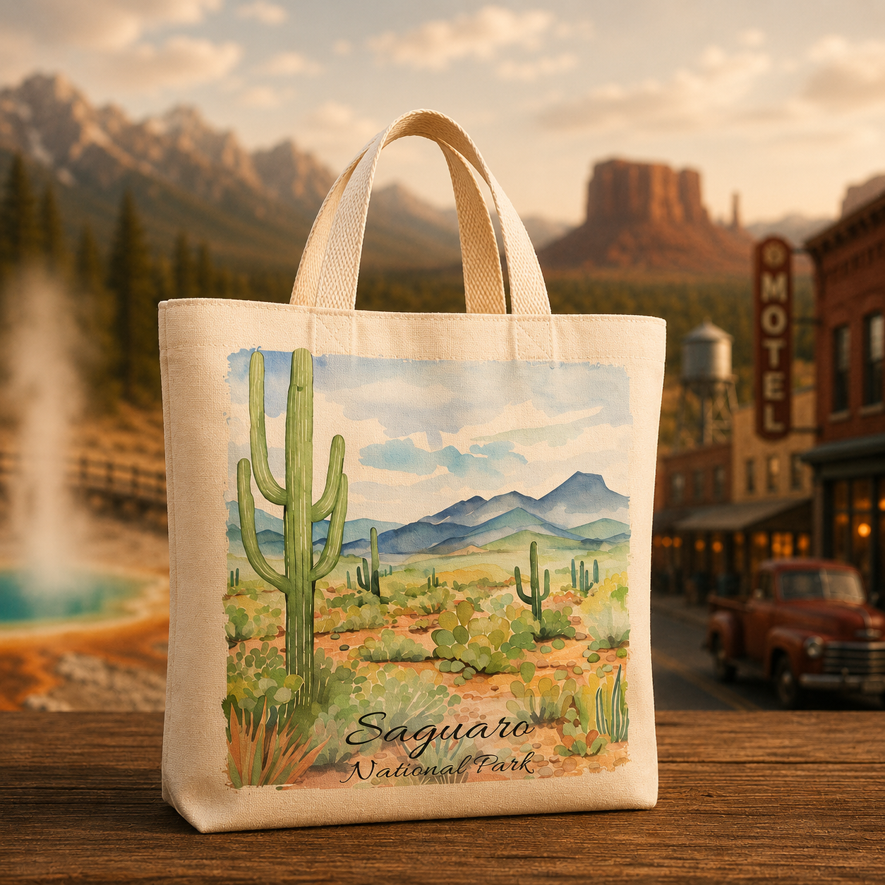 Tote bag Collection "Parc National" (Modèle au choix)