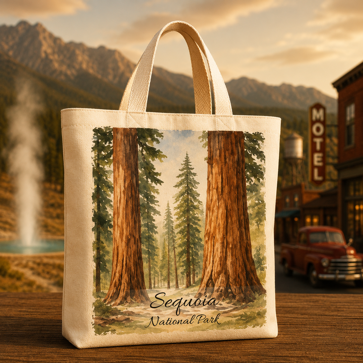 Tote bag Collection "Parc National" (Modèle au choix)