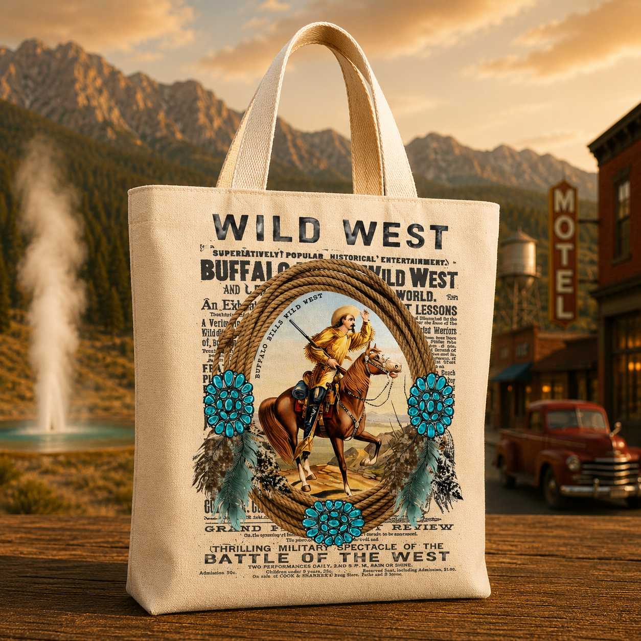 Tote bag Collection "America" (Modèle au choix)