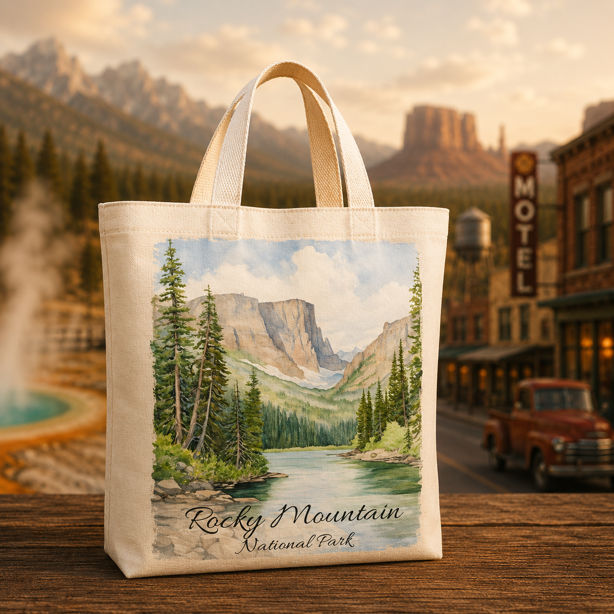 Tote bag Collection "Parc National" (Modèle au choix)