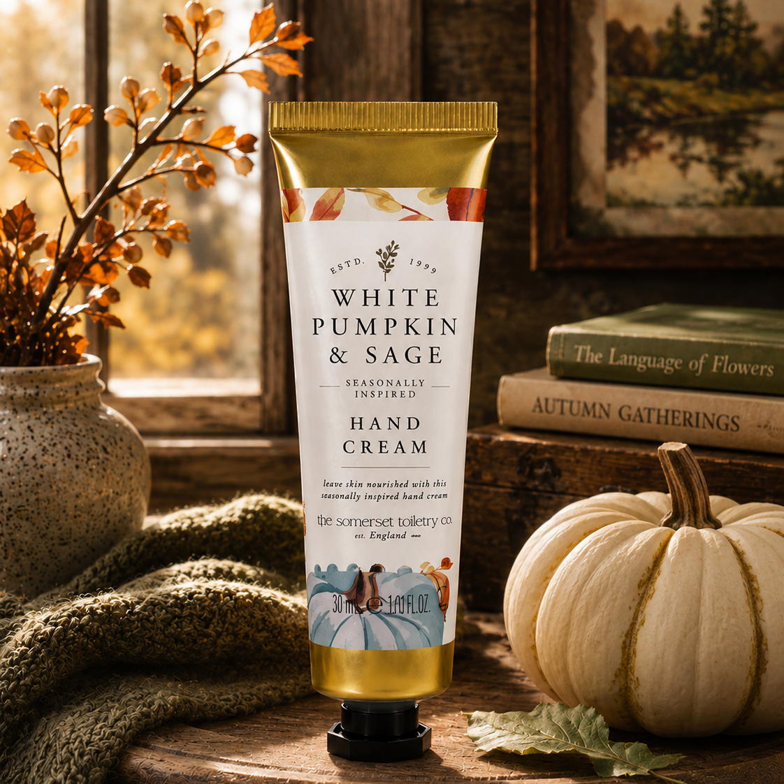 Crème main "White Pumpkin & Sage"